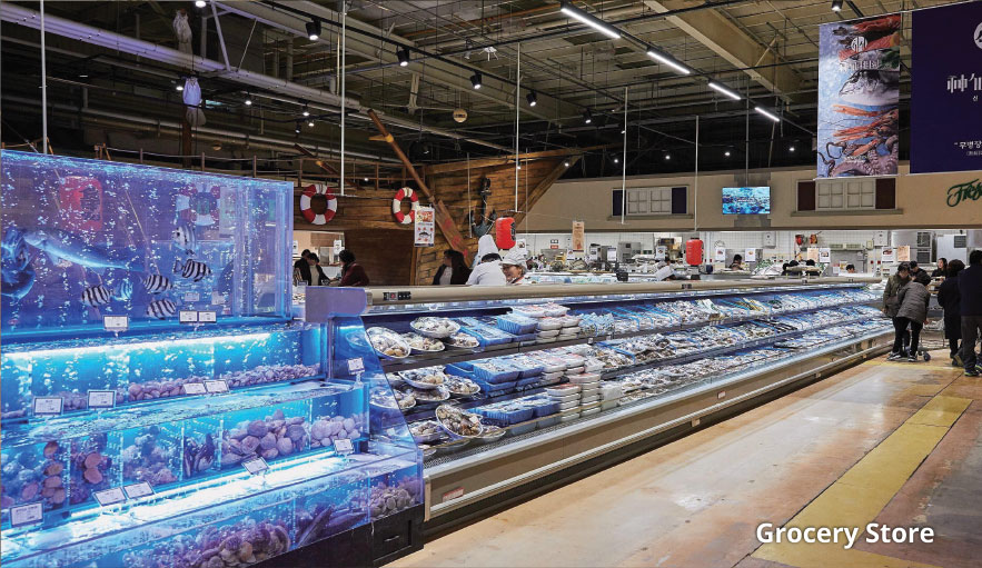 Korea Mega Mart Seafood Corner